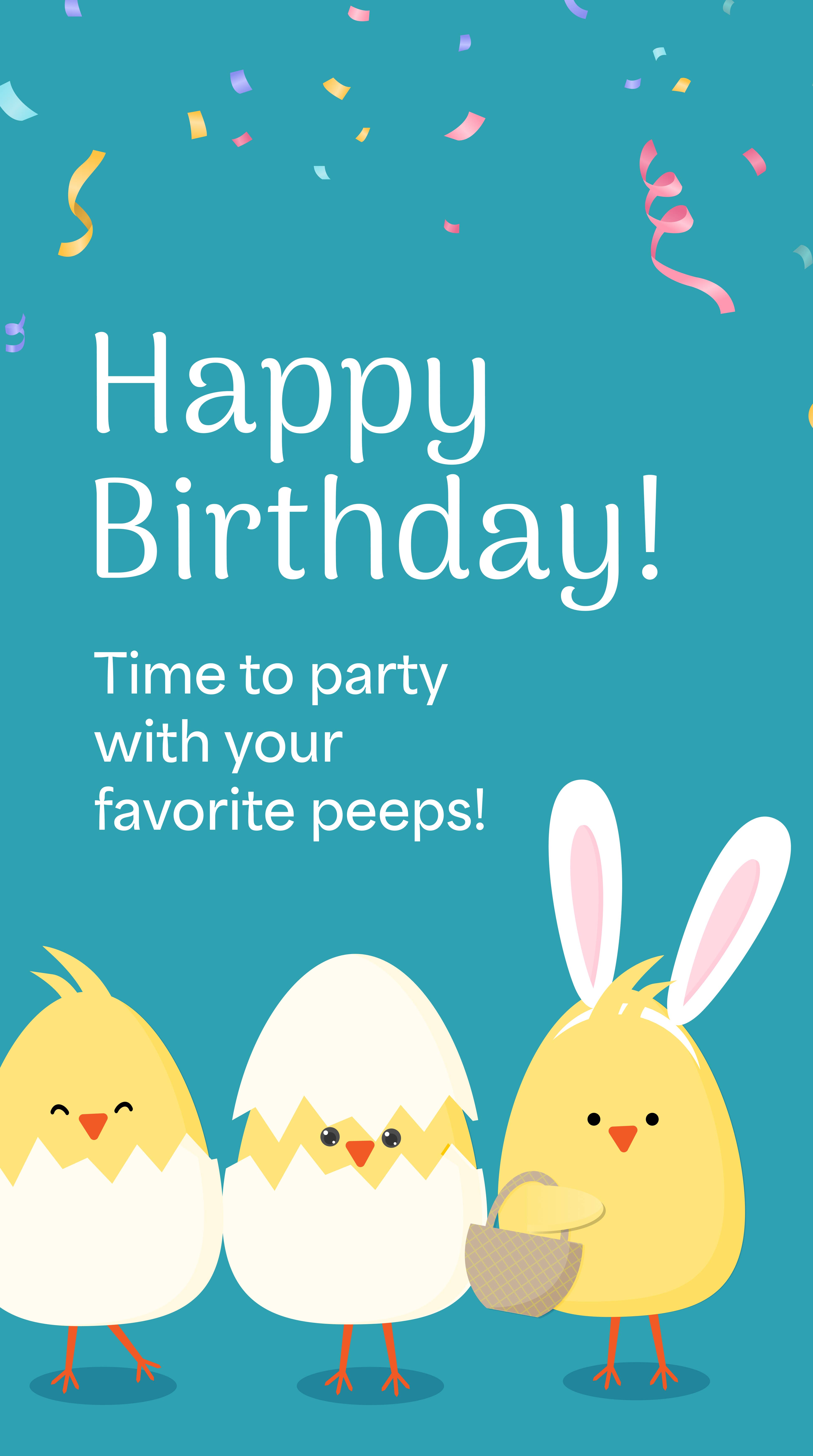 Party With Peeps
